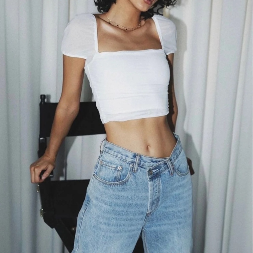 Princess Polly city lights crop top